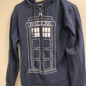 Dr. Who Zip Hoodie